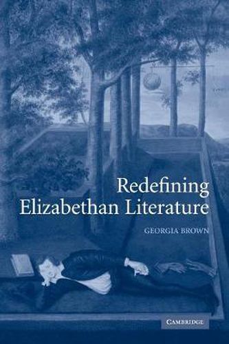 Cover image for Redefining Elizabethan Literature