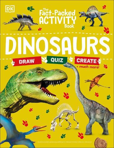 Cover image for The Fact-Packed Activity Book: Dinosaurs