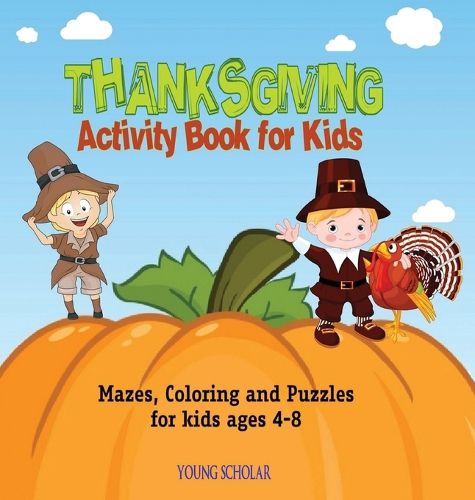 Thanksgiving Activity Book for Kids