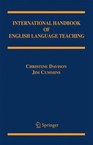 Cover image for International Handbook of English Language Teaching