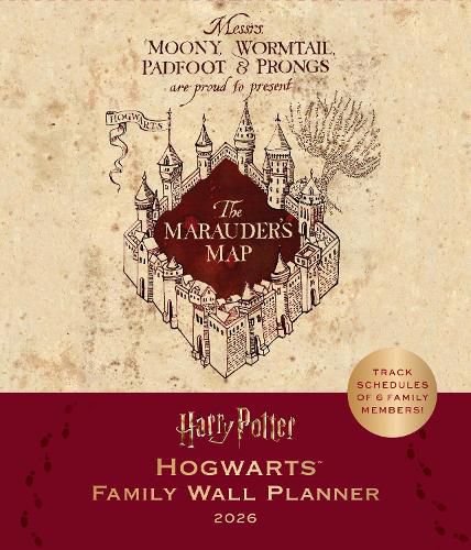 Cover image for 2026 Harry Potter: Hogwarts Family Wall Planner