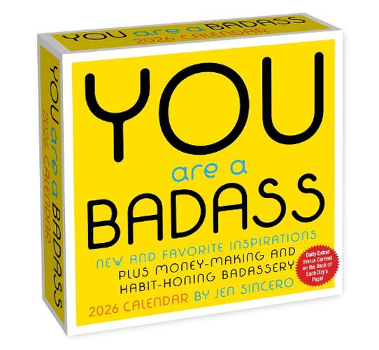 Cover image for You Are a Badass 2026 Day-to-Day Calendar