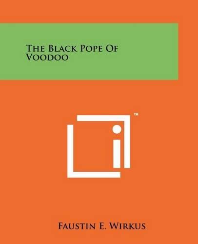 Cover image for The Black Pope of Voodoo