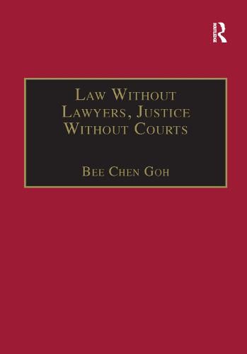 Cover image for Law Without Lawyers, Justice Without Courts: On Traditional Chinese Mediation