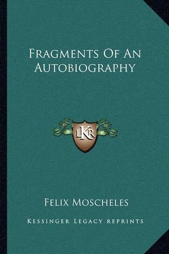 Cover image for Fragments of an Autobiography