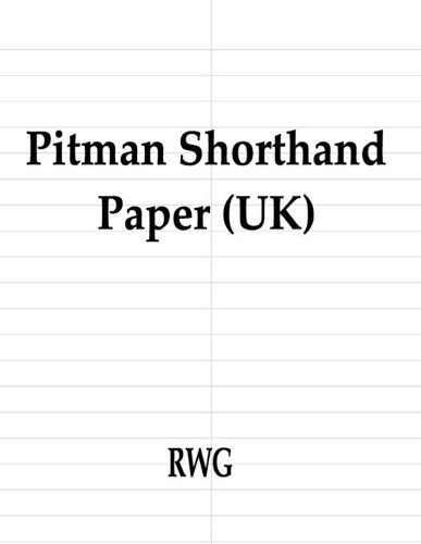 Cover image for Pitman Shorthand Paper (UK)