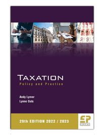 Cover image for Taxation: Policy and Practice 2022/23