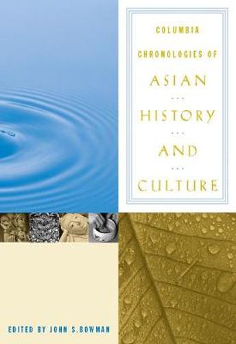 Cover image for Columbia Chronologies of Asian History and Culture