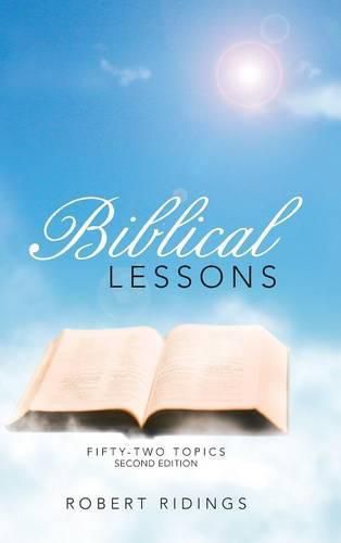 Cover image for Biblical Lessons: Fifty-Two Topics