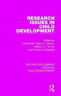 Cover image for Research Issues in Child Development