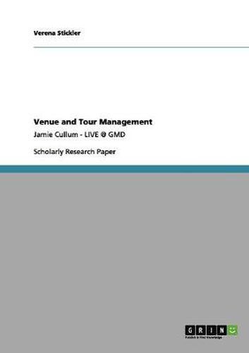 Cover image for Venue and Tour Management: Jamie Cullum - LIVE @ GMD