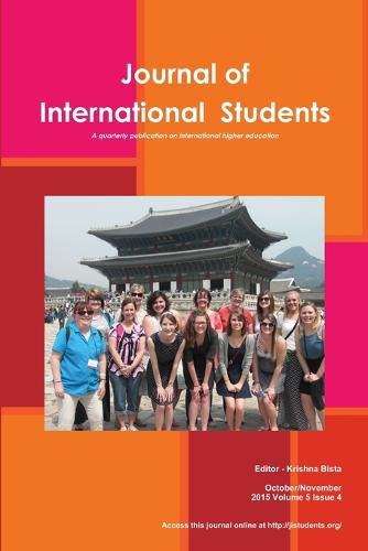 Cover image for Journal of International Students 2015 Vol 5 Issue 4