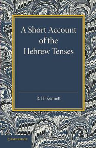 Cover image for A Short Account of the Hebrew Tenses