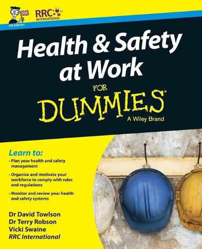 Cover image for Health and Safety at Work For Dummies