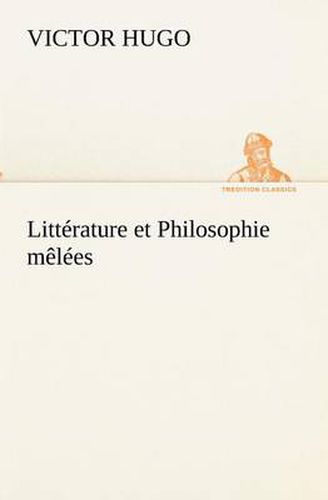 Cover image for Litterature et Philosophie melees