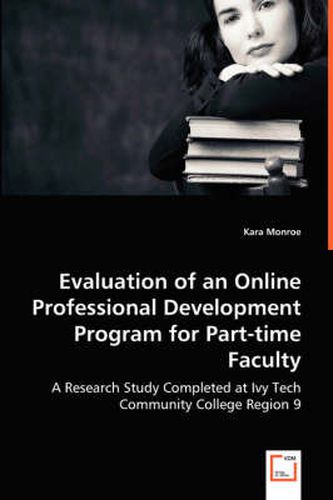 Cover image for Evaluation of an Online Professional Development Program for Part-time Faculty