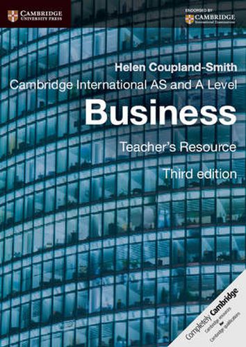 Cambridge International AS and A Level Business Teacher's Resource CD-ROM