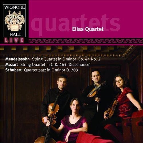 Cover image for Mendelssohn Op 44 Mozart K465 Schubert String Quartets
