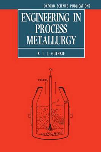 Cover image for Engineering in Process Metallurgy