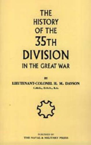 Cover image for History of the 35th Division in the Great War