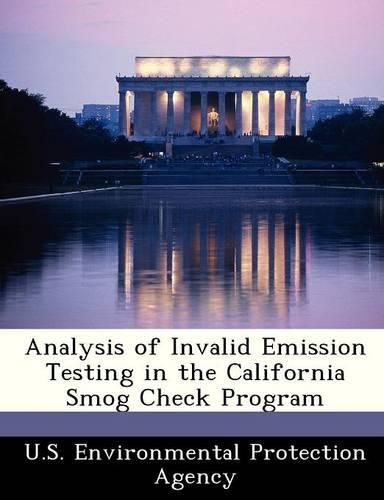 Cover image for Analysis of Invalid Emission Testing in the California Smog Check Program