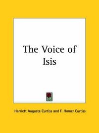 Cover image for Voice of Isis (1913)