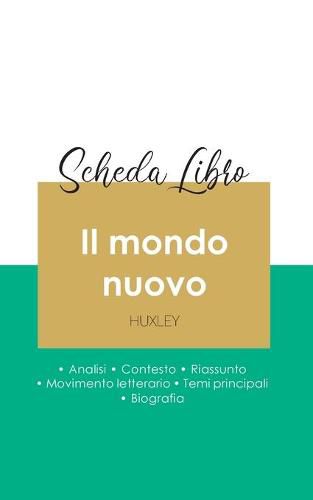 Cover image for Scheda libro Il mondo nuovo di Aldous Huxley (analisi letteraria di riferimento e riassunto completo)