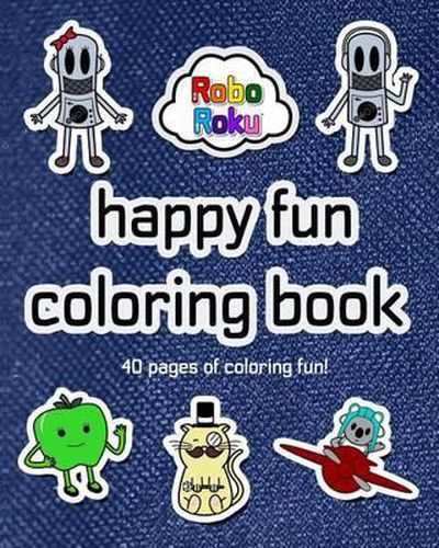 Cover image for Happy Fun Coloring Book