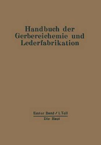 Cover image for Die Haut: Erster Band - Erster Teil