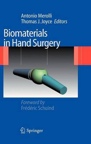 Cover image for Biomaterials in Hand Surgery