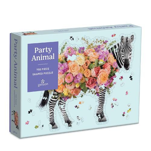 Cover image for Party Animal 750 Piece Shaped Puzzle