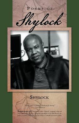 Cover image for Poems of Shylock