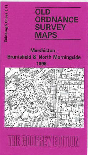 Cover image for Merchiston, Bruntsfield and North Morningside 1896: Edinburgh Sheet 3.11