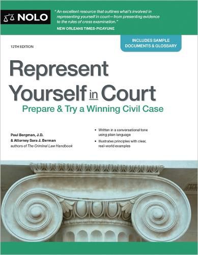 Cover image for Represent Yourself in Court