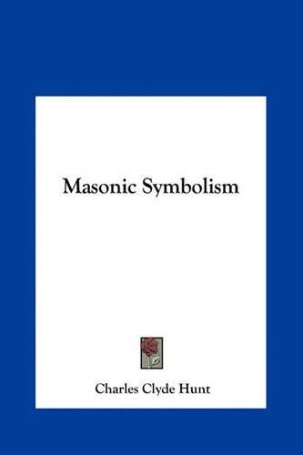 Cover image for Masonic Symbolism