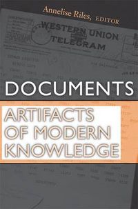 Cover image for Documents: Artifacts of Modern Knowledge