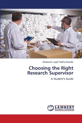 Cover image for Choosing the Right Research Supervisor