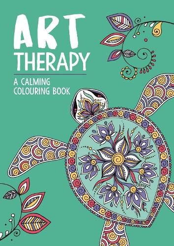 Cover image for Art Therapy: A Calming Colouring Book for Adults