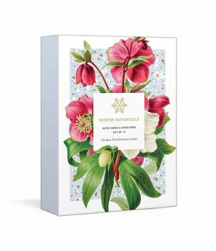 Winter Botanicals Note Cards And Envelopes