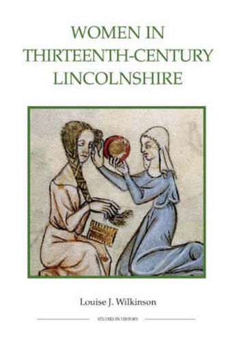 Cover image for Women in Thirteenth-Century Lincolnshire