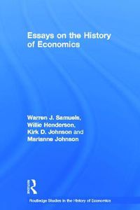 Cover image for Essays in the History of Economics