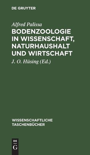 Cover image for Bodenzoologie in Wissenschaft, Naturhaushalt und Wirtschaft