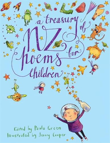 Cover image for A Treasury of NZ Poems for Children