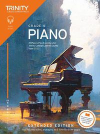 Cover image for Trinity College London Piano Exam Pieces Plus Exercises from 2023: Grade 4: Extended Edition