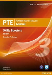 Cover image for Pearson Test of English General Skills Booster 3 Teacher's Book and CD Pack