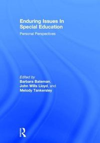 Cover image for Enduring Issues In Special Education: Personal Perspectives