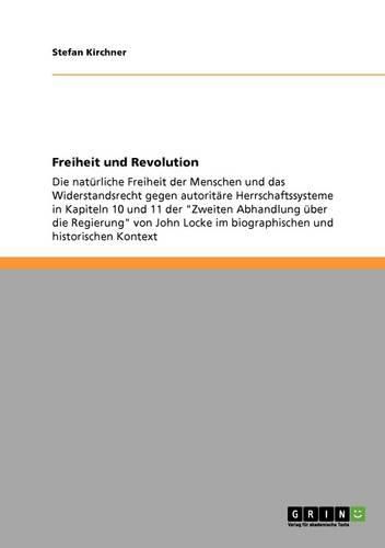 Cover image for Freiheit Und Revolution