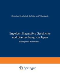 Cover image for Engelbert Kaempfers Geschichte Und Beschreibung Von Japan: Beitrage Und Kommentar