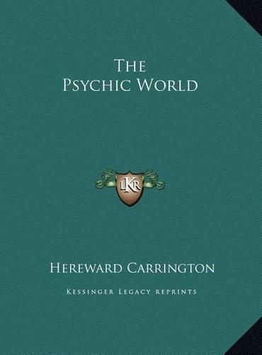 Cover image for The Psychic World the Psychic World