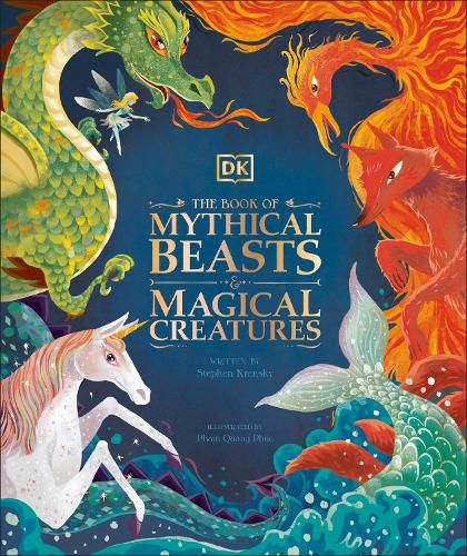 Cover image for The Book of Mythical Beasts and Magical Creatures